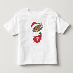 Bear Christmas Snow Winter Animals Bears Toddler T-Shirt