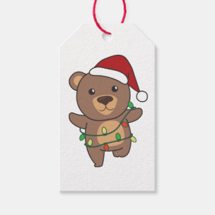 Bear Christmas Winter Animals Bears Gift Tags