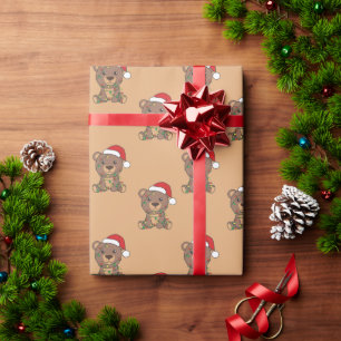 Bear Christmas Winter Animals Bears Wrapping Paper