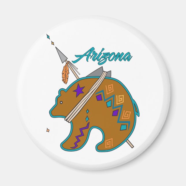 Bear Clan Arrow Magnet (Front)