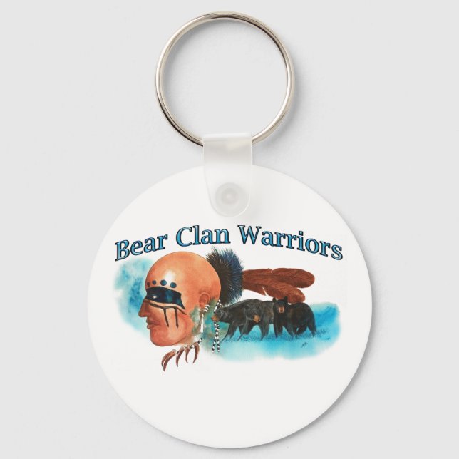 Bear Clan Warriors Key Ring (Front)