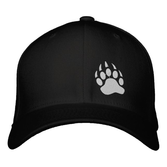 Bear Claw Embroidered Hat (Front)