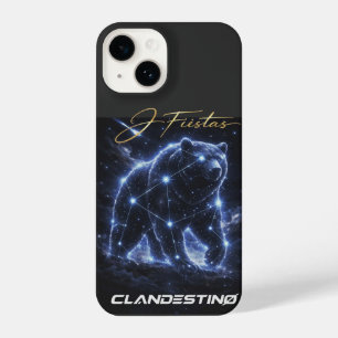 Bear Constellation Hoodie iPhone 14 Case
