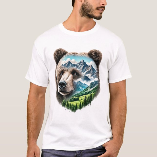 Bear Country Men's T-Shirt (Front)