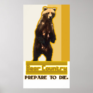 Bear Country Poster