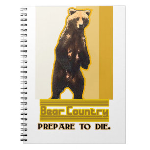 Bear Country Spiral Notebook