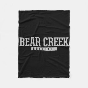 Bear Creek High School Softll Fleece Blanket