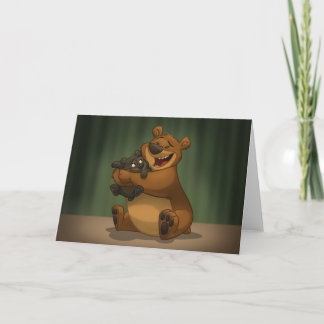 Bear & Cub Card (Blank Inside)