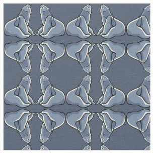 Bear Cub Fabric Polar Bear Cub Fabric Pattern