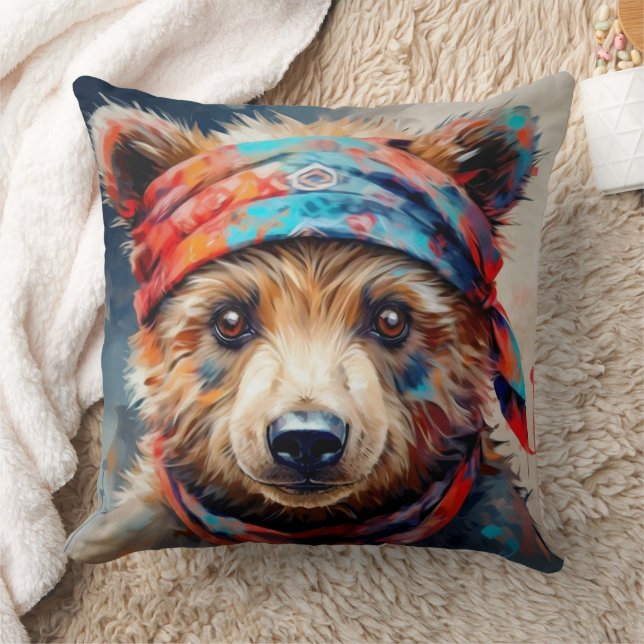 Bear Cushion (Blanket)