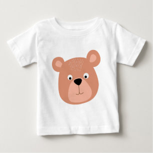 Bear cute face baby T-Shirt