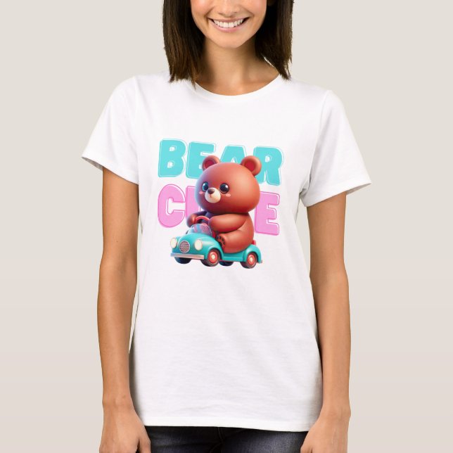 Bear Cute Women's T-Shirt (Front)