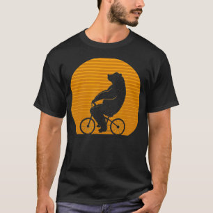 Bear Cycling Bicycle  T-Shirt