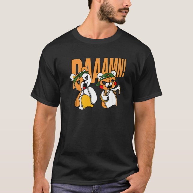 Bear Daamm Del Sol 13s Matching T-Shirt (Front)