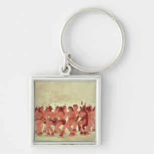 Bear Dance Key Ring