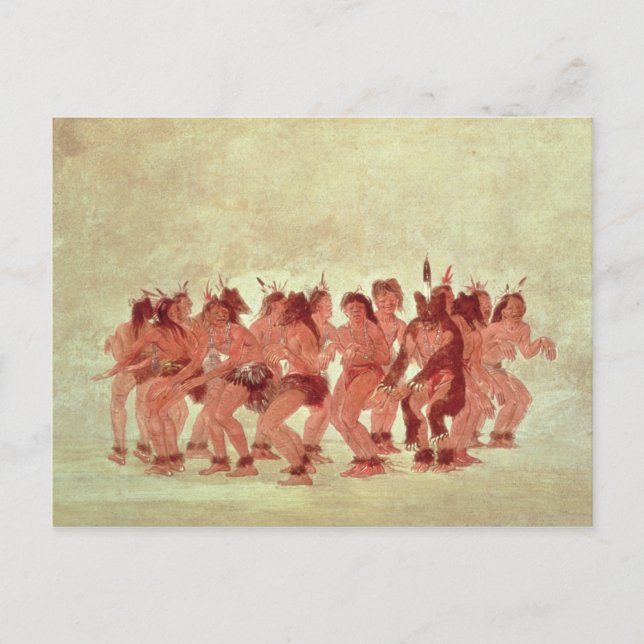 Bear Dance Postcard (Front)