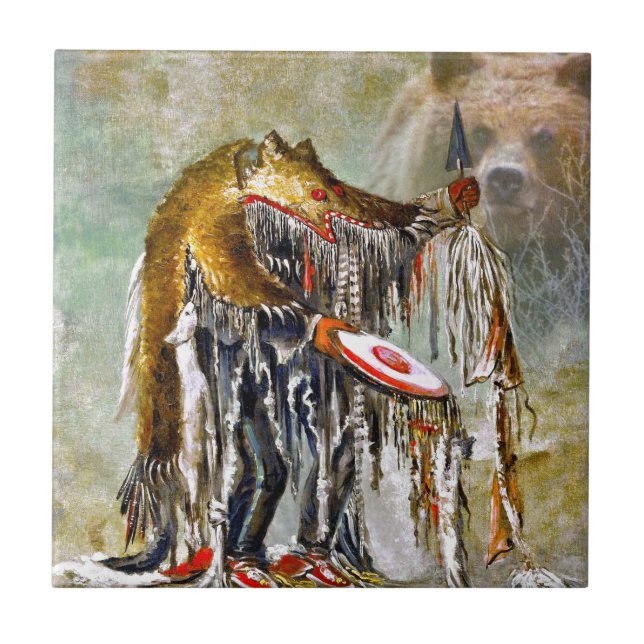 Bear Dancer Tile (Front)