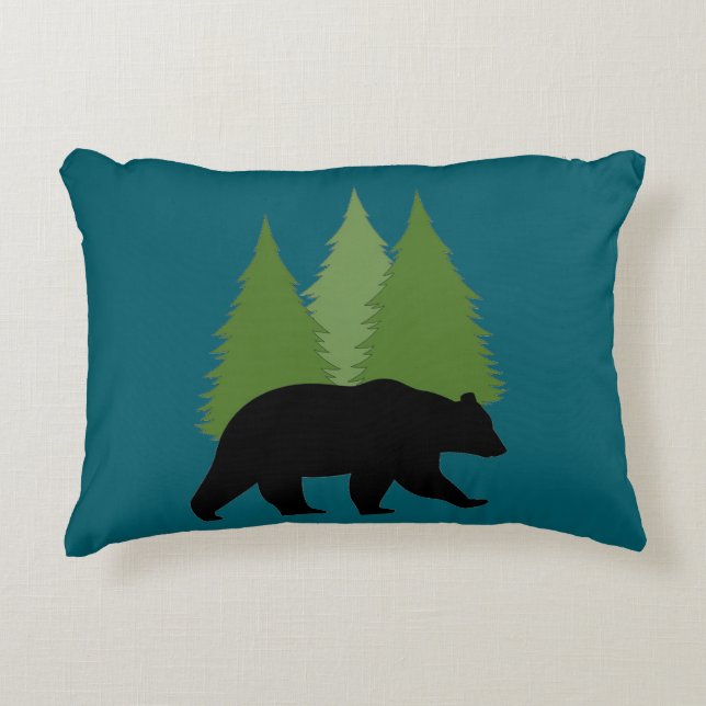 Bear Decorative Pillow  (Front)