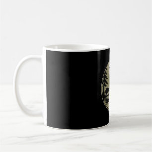 Bear Deer Eagle Moon Forest Silhouette Coffee Mug