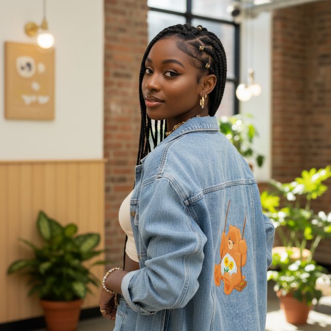 Bear Denim Jacket (Creator Uploaded)