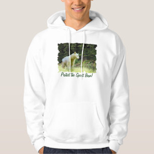 Bear Design for Animal and Wildlife-Supporters Hoodie