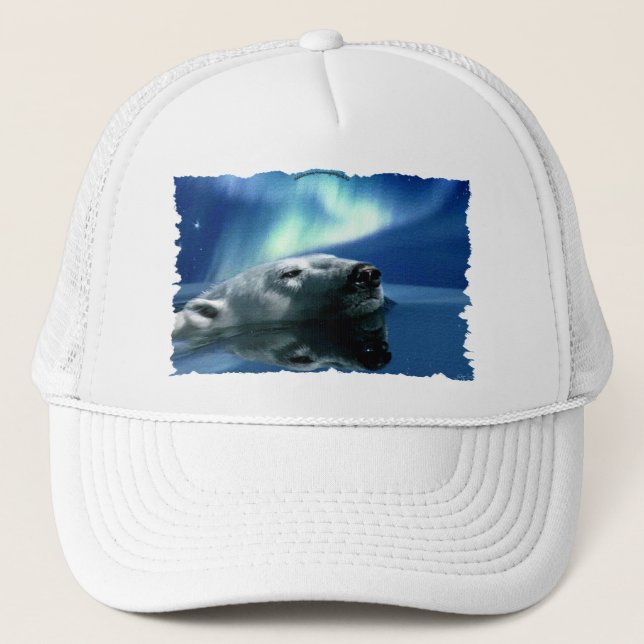 Bear Design for Animal and Wildlife-Supporters Trucker Hat (Front)