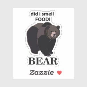 Bear Did I Smell Food Funny Bear