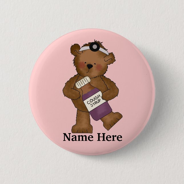 Bear Doctor Button (Front)