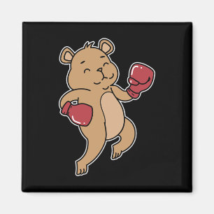 Bear Does Boxing Magnet