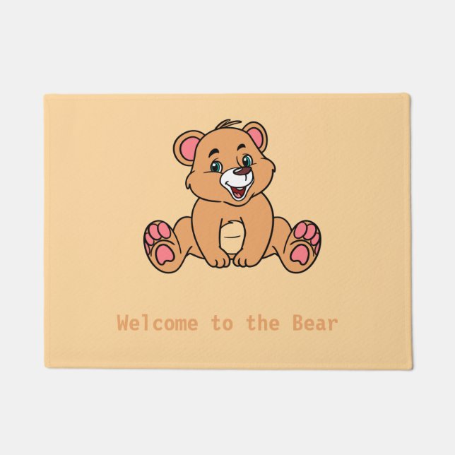 Bear Door Mat (Front)