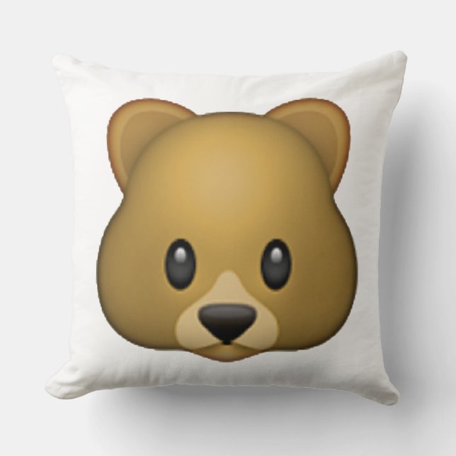 Bear - Emoji Cushion (Front)