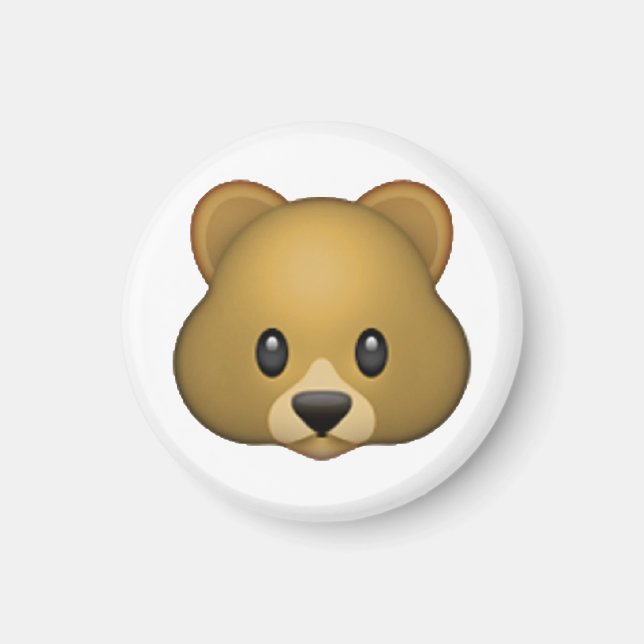 Bear - Emoji Magnet (Front)