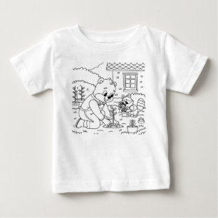 Bear family and Rabit mum cartoon  Baby T-Shirt