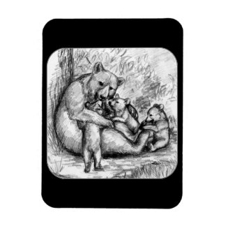 Bear Family Magnet