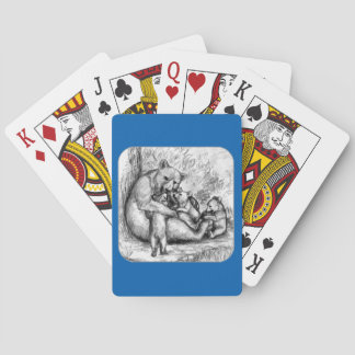 Bear Family Playing Cards