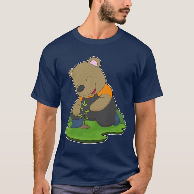 Bear Farmer Seedling Farm T-Shirt (Front)