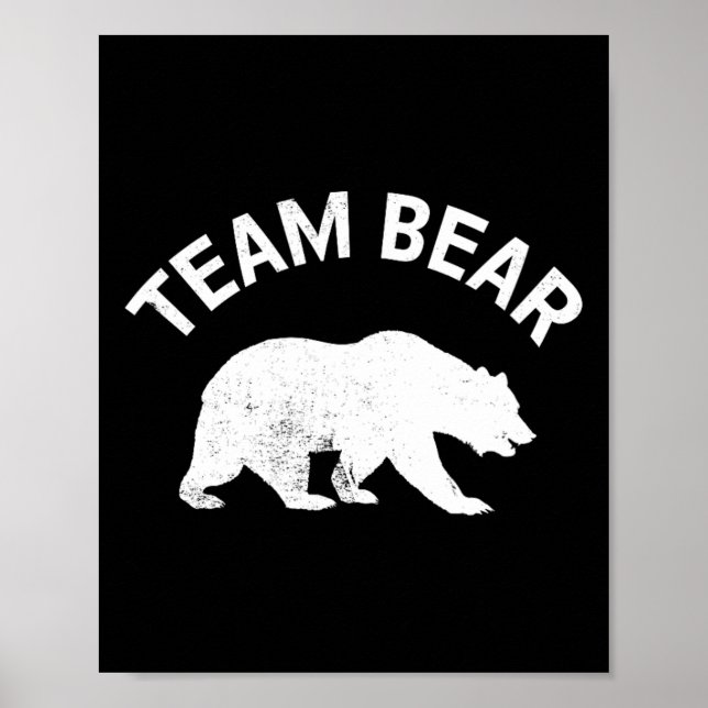 Bear Feminist Rage Feminism  Poster (Front)