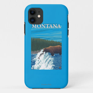 Bear Fishing in River - Montana Case-Mate iPhone Case