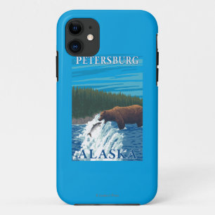 Bear Fishing in River - Petersburg, Alaska Case-Mate iPhone Case