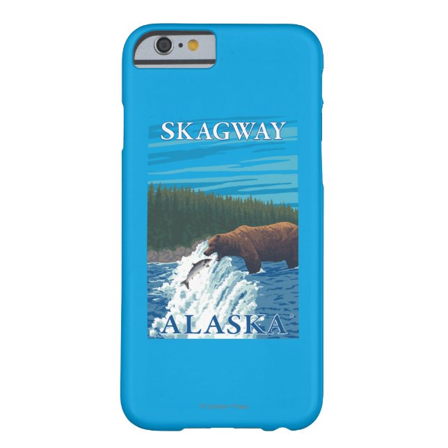 Bear Fishing in River - Skagway, Alaska Case-Mate iPhone Case (Back)