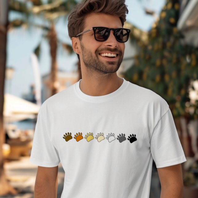 Bear Flag Bear Paws T-Shirt (Creator Uploaded)