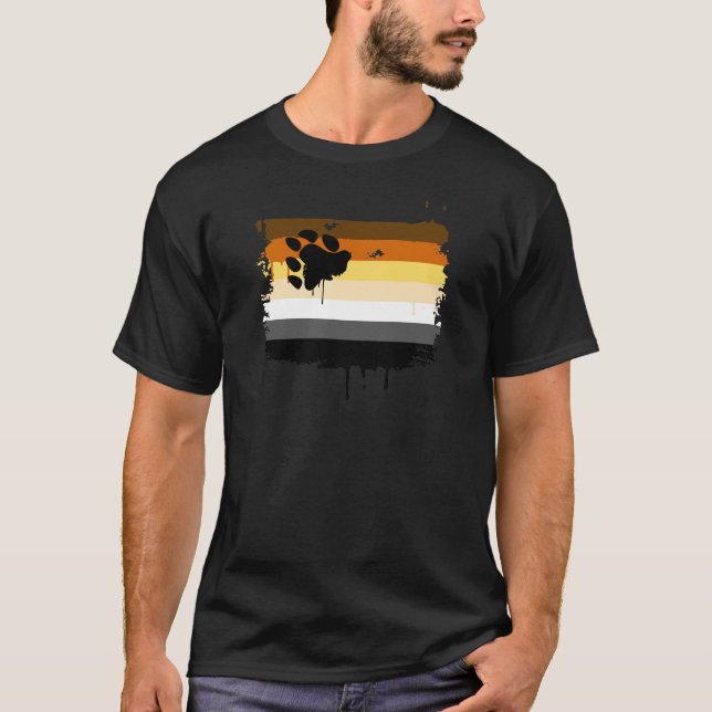 BEAR FLAG DRIPPING T-Shirt (Front)