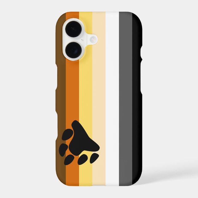 Bear Flag iPhone 4 Case (Back)