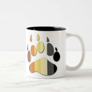 Bear Flag Paw Mug