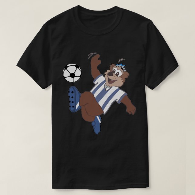 Bear Football T-Shirt (Design Front)