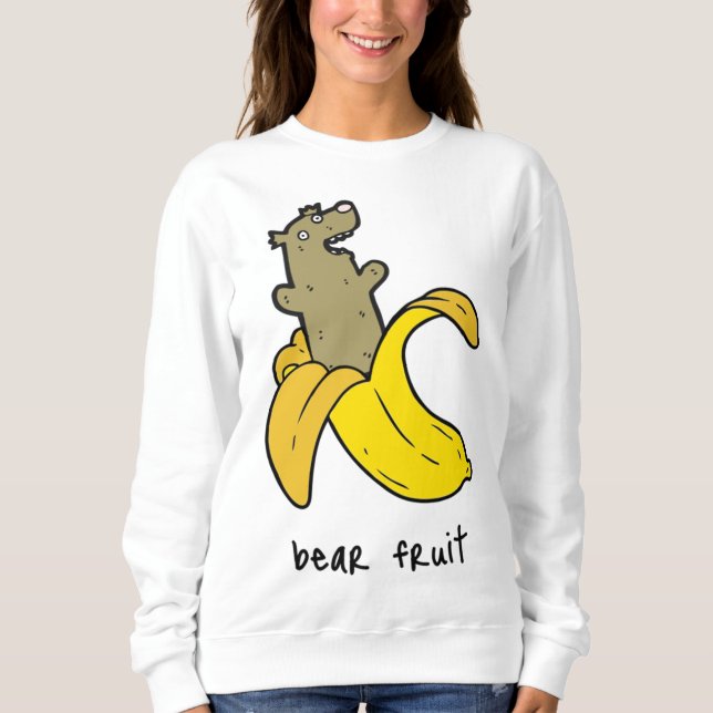 Bear Fruit Christian Funny Men & Womens Apparel Sweatshirt (Front)