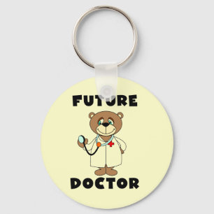 Bear Future Doctor Tshirts and Gifts Key Ring