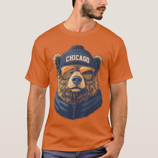 Bear Game Day for Men Women and funny T-Shirt (Front)