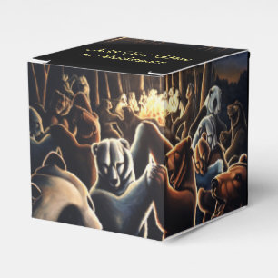 Bear Gift Box Personalise Dancing Bears Gift Box