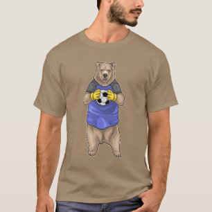 Bear Goalkeeper Soccer T-Shirt